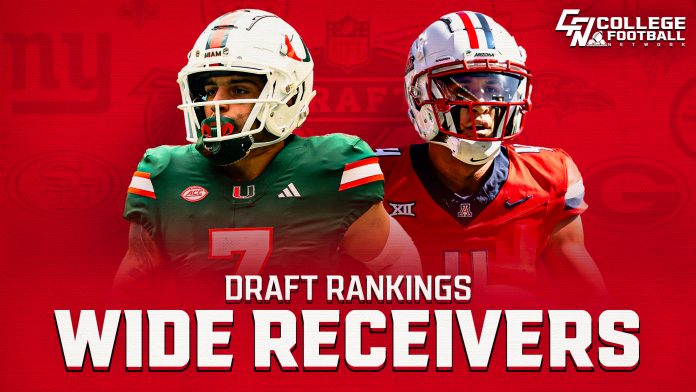 2025 NFL Draft WR Rankings