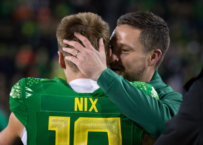 'Bo Was Unbelievable for Us' - Oregon Head Coach Dan Lanning Offers High Praise for NFL Rookie Sensation Bo Nix