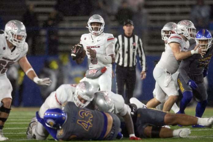 The Mountain West title game is a rematch of an unforgettable regular-season clash, and our UNLV vs. Boise State prediction dives into this playoff play-in showdown.