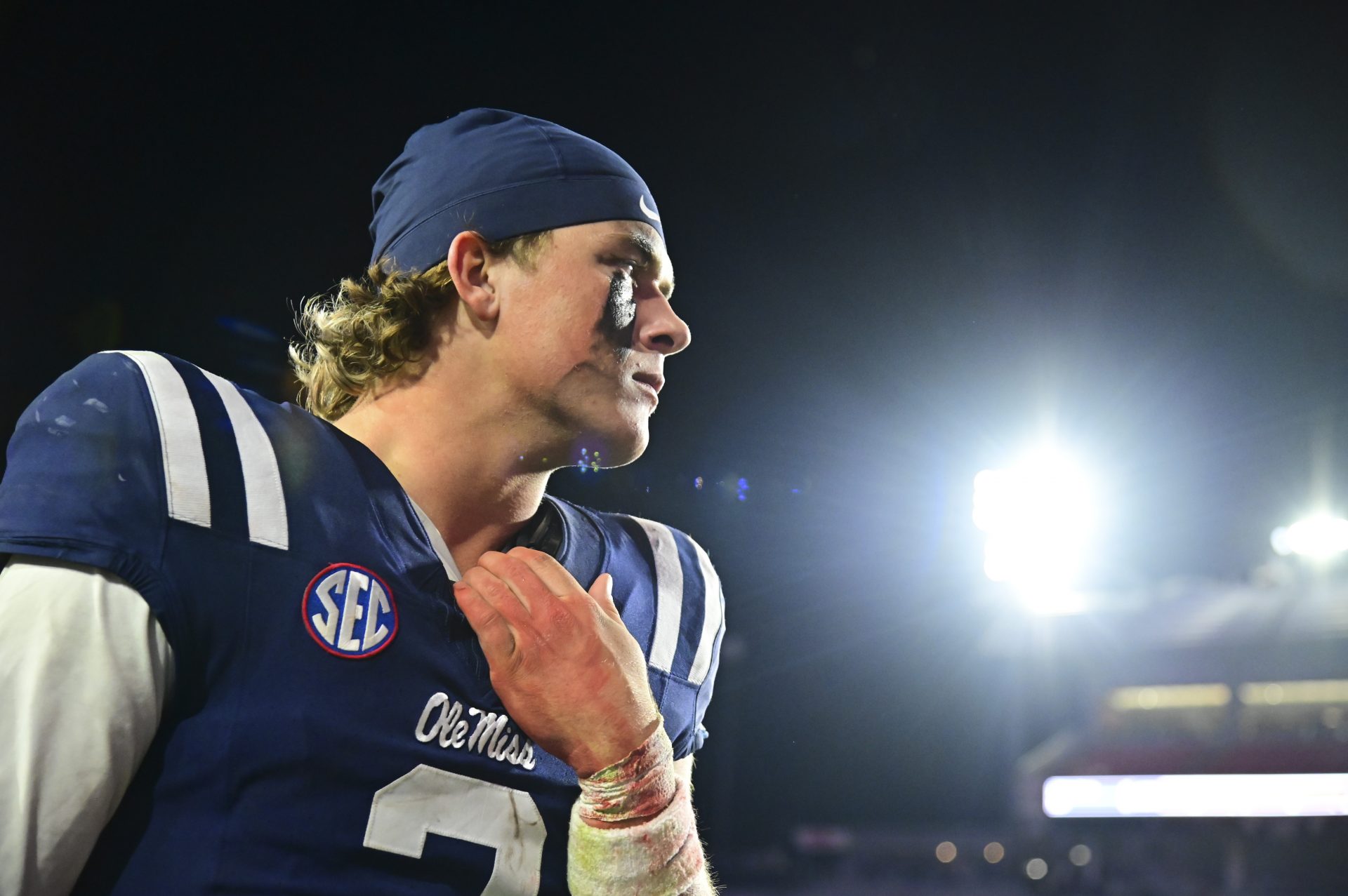 The Blue Devils have a QB problem. The Rebels don’t. So just how big of an advantage does Lane Kiffin’s squad hold in our Duke vs. Ole Miss prediction?