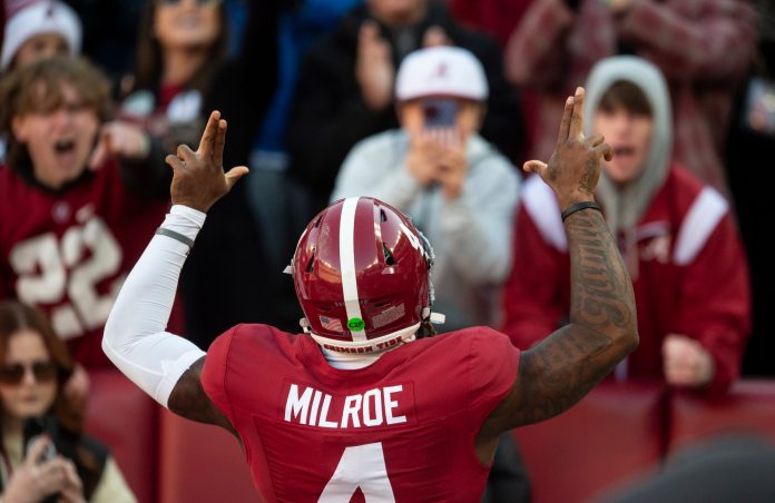 Jalen Milroe has not officially declared his intentions, although multiple sources suggest the ReliaQuest Bowl will likely be his final game for Alabama.