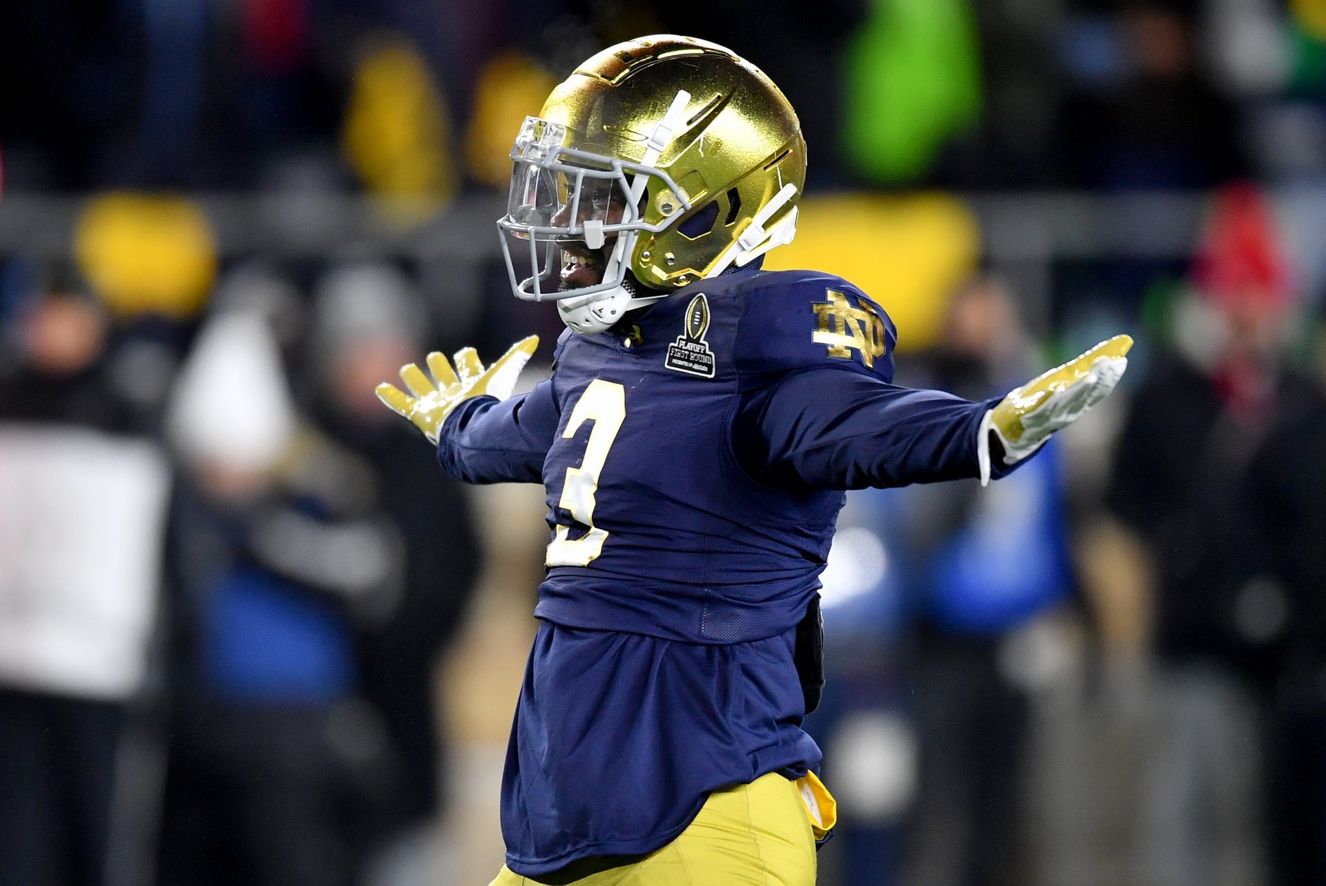 College football analyst Joel Klatt took a stance on the CFP quarterfinals matchup, siding with Notre Dame over pedigree-driven Georgia.