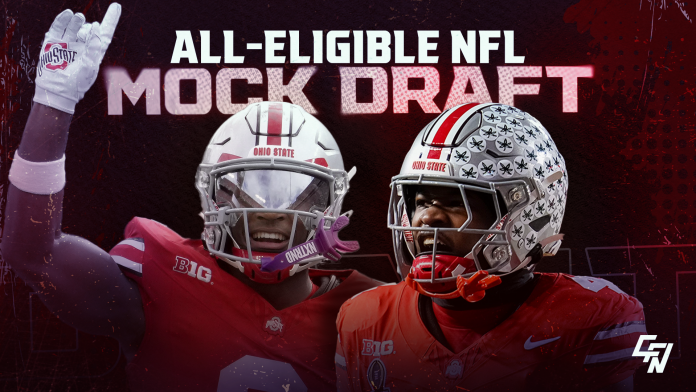 2025 NFL Mock Draft: Ohio State's Jeremiah Smith, Caleb Downs Lead All-Eligible Class