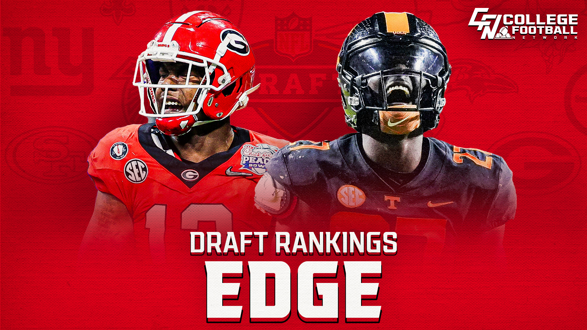 2025 NFL Draft EDGE Rankings Don't About James Pearce Jr.