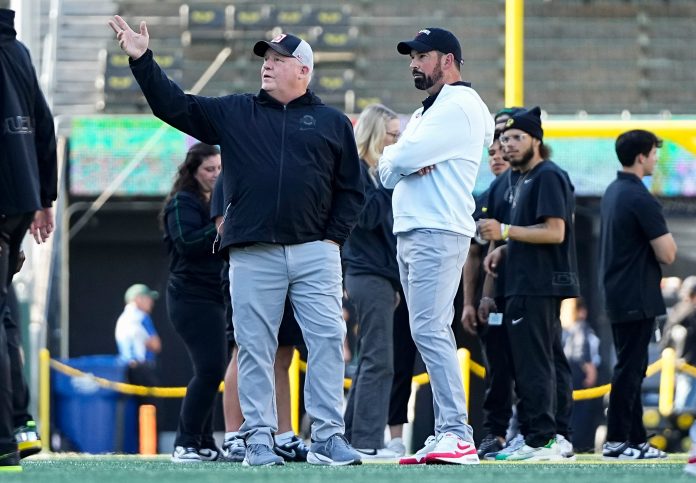 Ryan Day praised offensive coordinator Chip Kelly after Ohio State’s national championship win, despite Kelly gaining interest in NFL circles following the season.