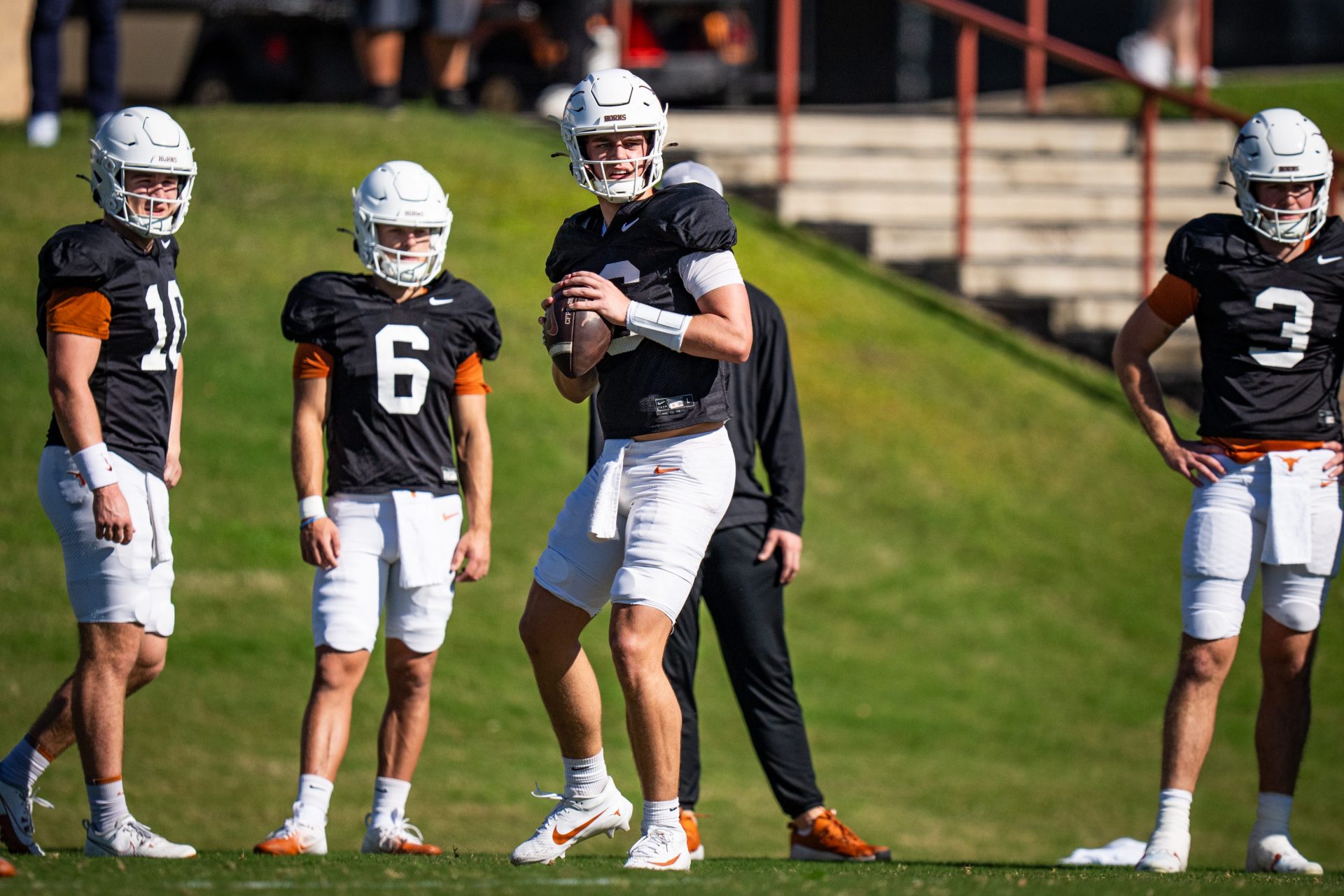 Texas Longhorns quarterback Arch Manning reveals the impact his grandfather, Archie Manning, has had on his life and football journey.