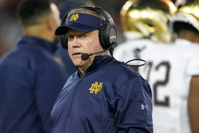 Brian Kelly Crucified For Big Game Failings As Marcus Freeman's Notre Dame Side Seize National Spotlight