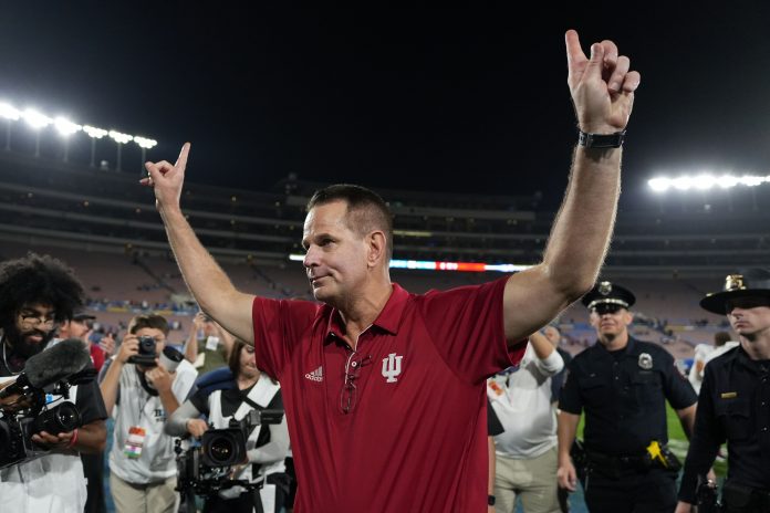 First-year Hoosiers head coach Curt Cignetti’s expert use of the transfer portal spurred a surprise 2024 CFP run; how will it affect first-year coaches in the future?