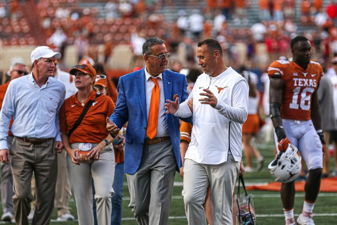 'That's Stupid' - Texas Longhorns Athletic Director Laughs Off Steve Sarkisian NFL Rumors