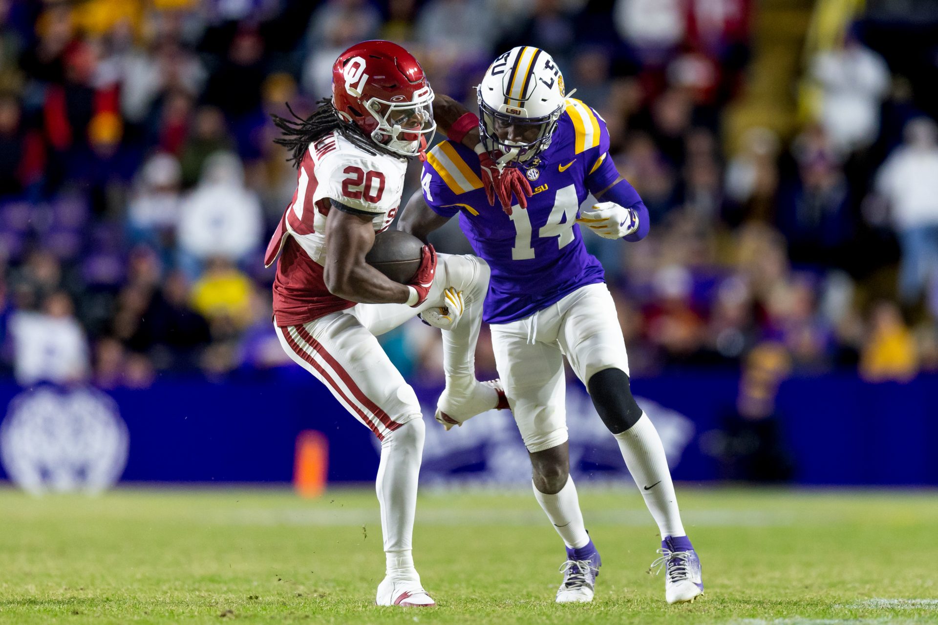 LSU's Zy Alexander is one of the top cornerbacks at the 2025 Shrine Bowl.