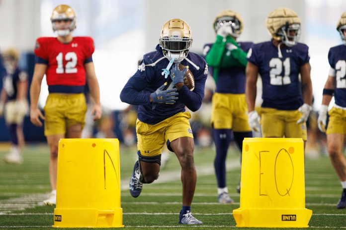 ‘Good To Go’ - Electric Playmaker Jeremiyah Love Returns to Notre Dame Offense in Orange Bowl