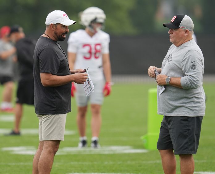 Chip Kelly Claims There’s No ‘Load Off’ Ryan Day’s Shoulders Despite Reaching CFB Final