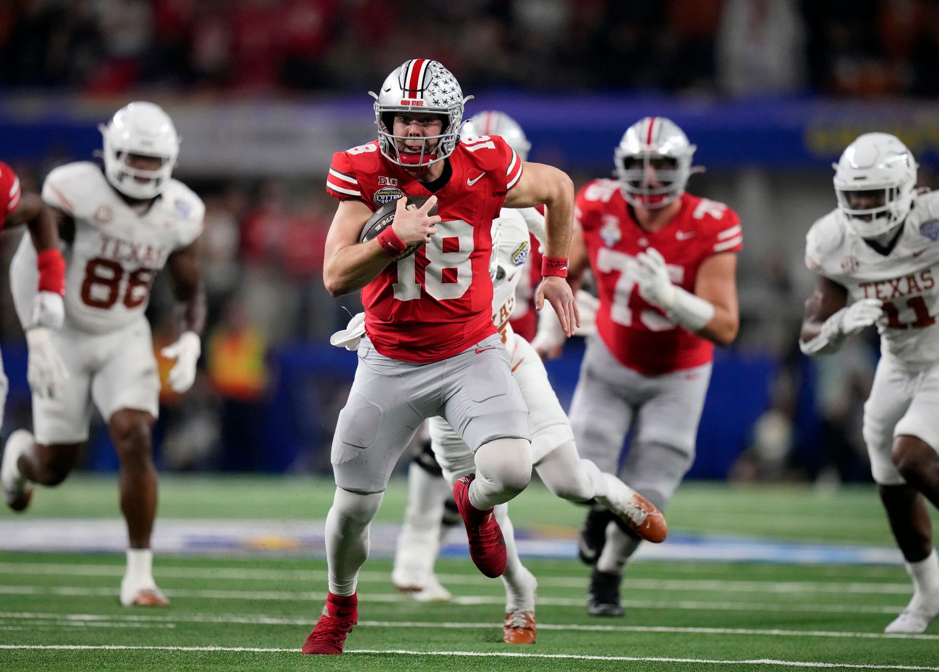 Ohio State Opens as a Huge Favorite Over Notre Dame in the College Football National Championship Game