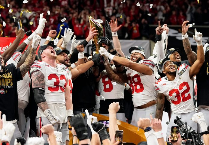 ‘Gold Trophies Not Helmets’ - Ohio State Social Media Trolls Notre Dame In Wake of National Championship Win