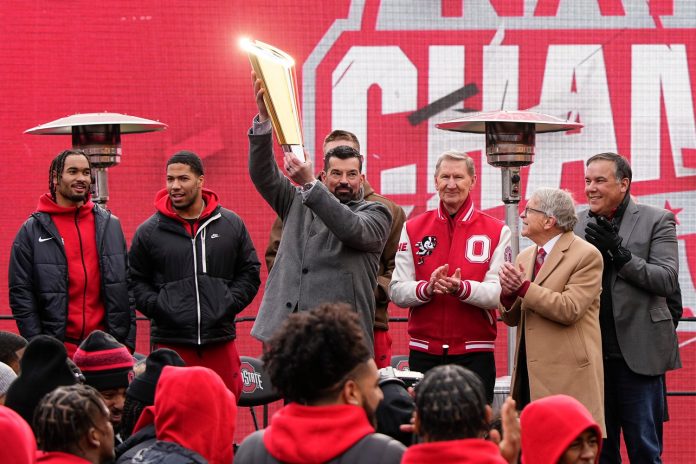 Ohio State' officials confirm ongoing efforts to finalize Ryan Day’s mega contract extension, securing the coach’s future with the Buckeyes.