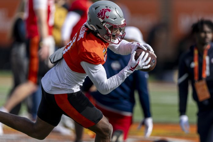 Here are the top five fastest players participating in the 2025 Reeses's Senior Bowl, including Jaylin Smith and Kyle Williams. Find out who is turning heads with their next-level speed and game-changing explosiveness at the practices in Mobile, Alabama.