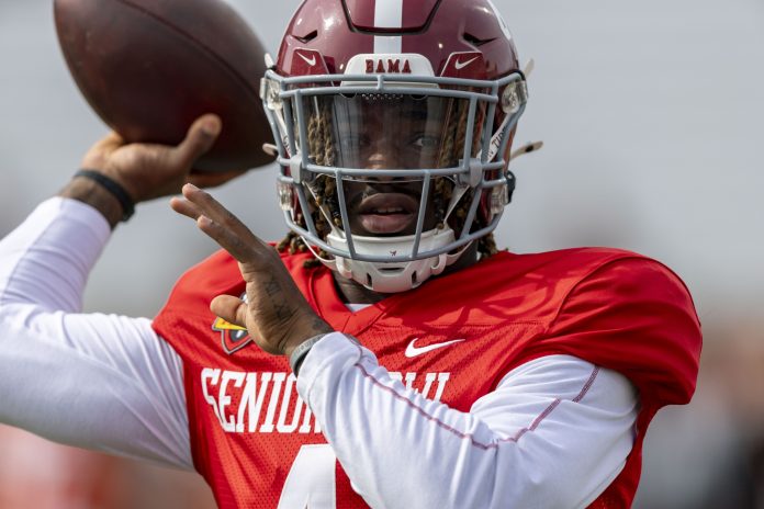 NFL Network insider Daniel Jeremiah does not view Alabama Crimson Tide quarterback Jalen Milroe as a Top-50 talent in his recent draft ranking.