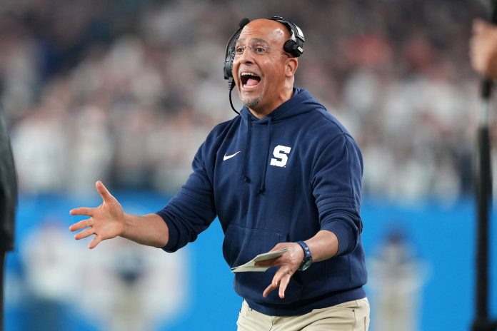 Penn State Nittany Lions head coach James Franklin took a dig at Marcus Freeman's Notre Dame Fighting Irish ahead of their matchup.