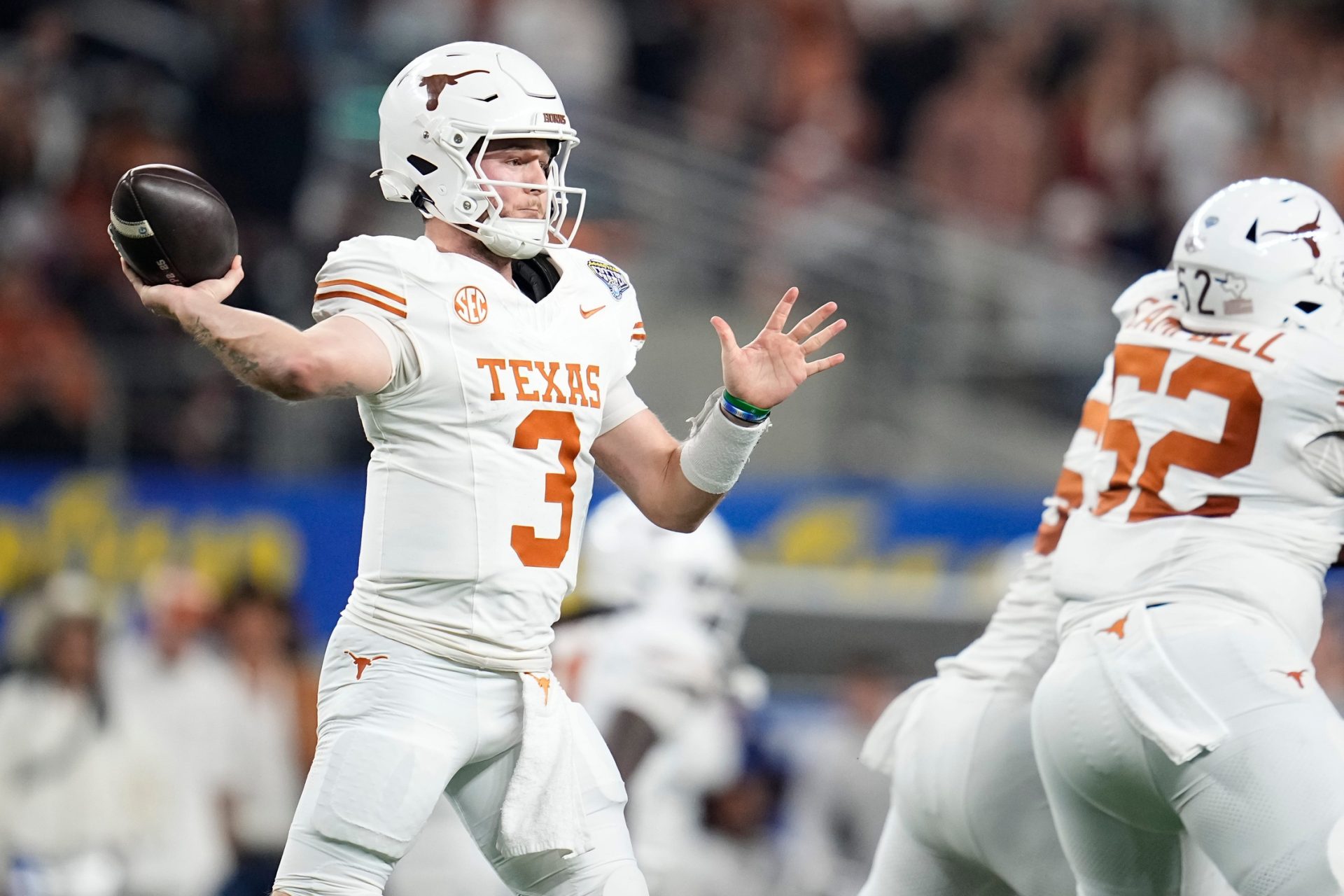 'Truly Grateful’ - Quinn Ewers Reflects on Time as Texas QB in Heartfelt NFL Draft Declaration