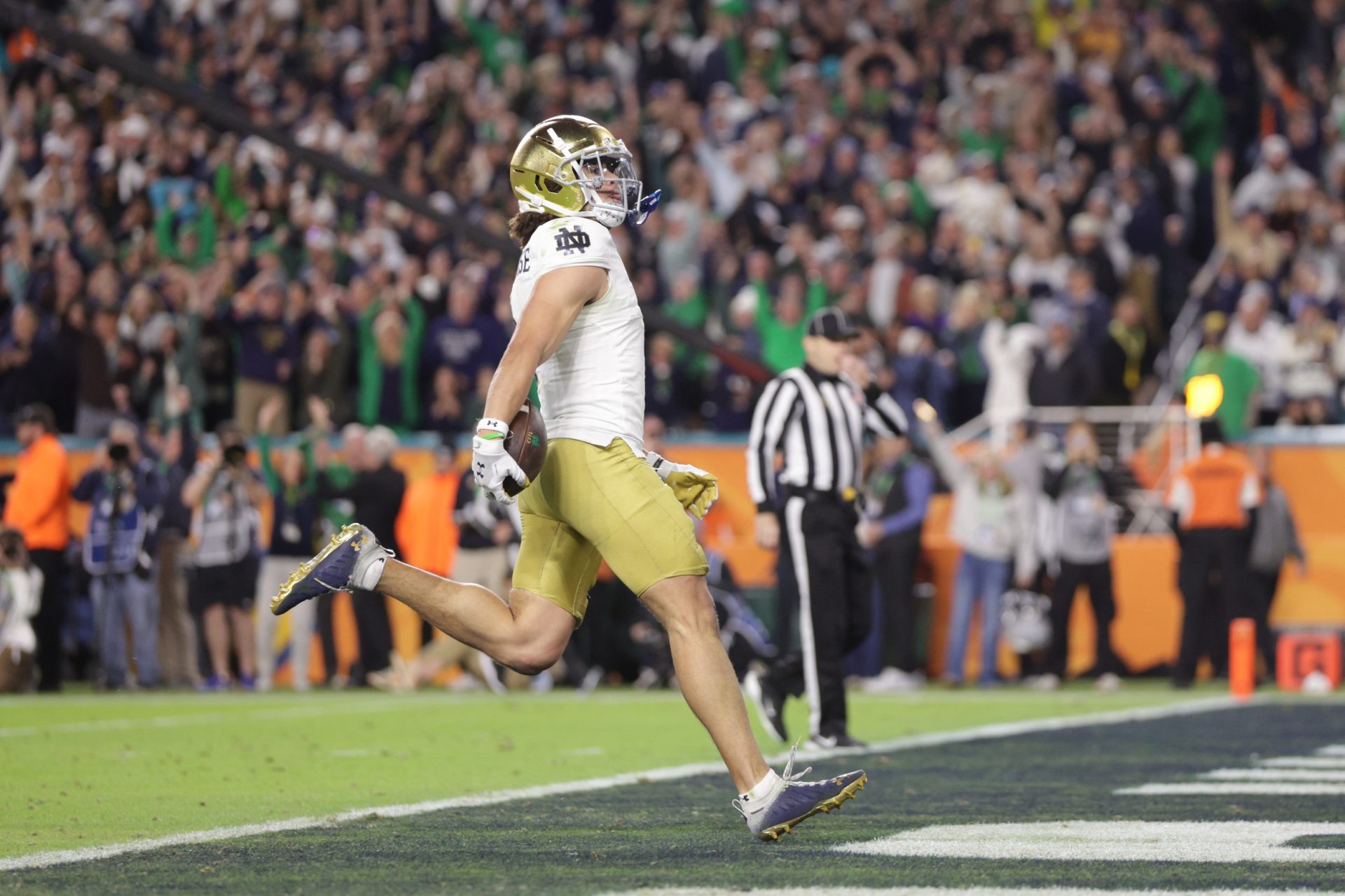 'More Moves Than a Military Family' - RGIII Raves About Notre Dame Wide Receiver Jaden Greathouse