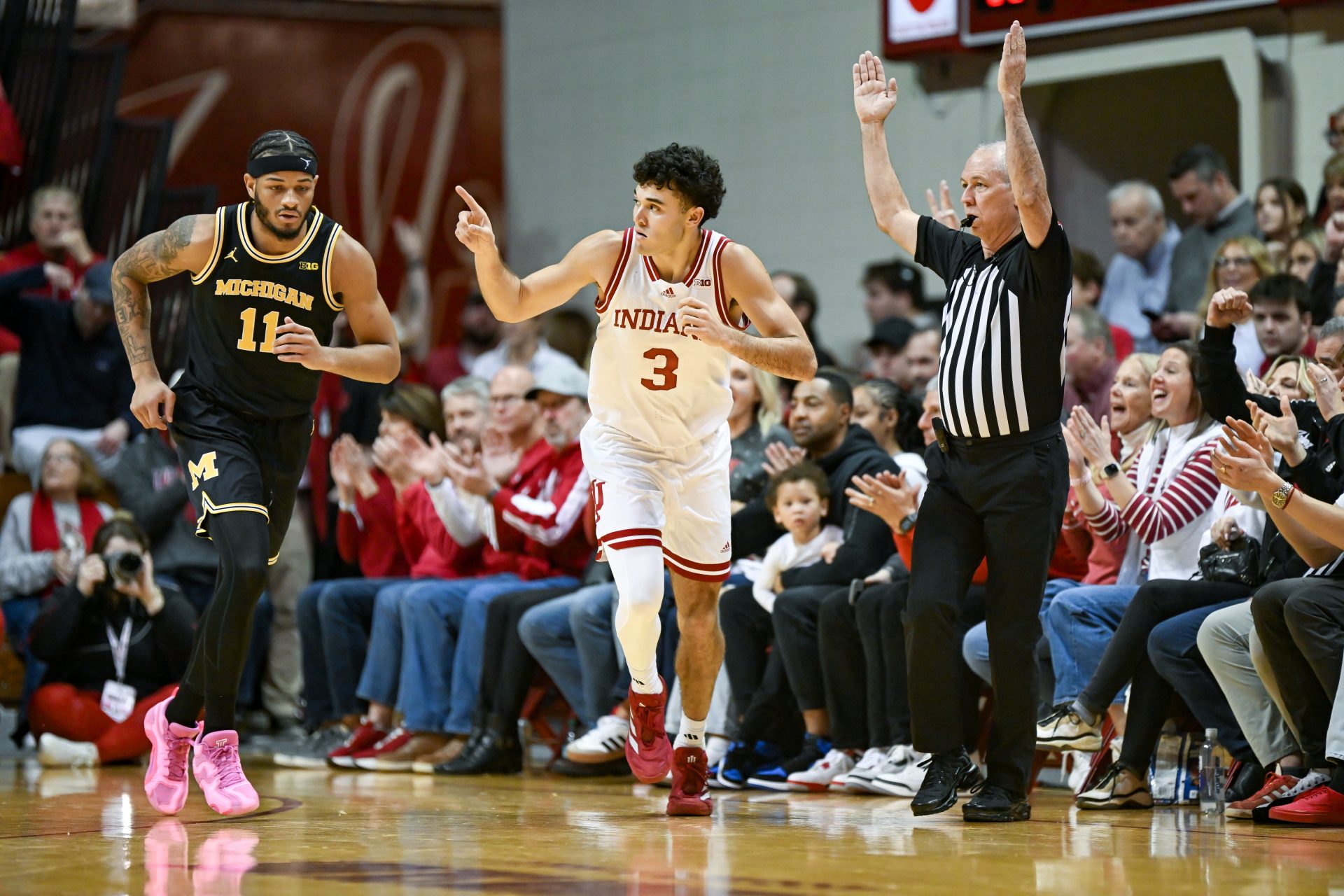 Although the Indiana Hoosiers lost to the Michigan Wolverines, Anthony Leal's three-point buzzer beater took college hoops by storm.