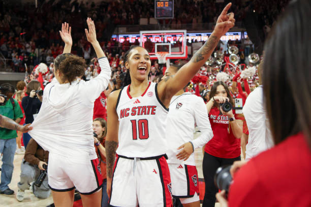 WATCH: NC State’s Wild Celebrations After Double OT Win vs. Hannah Hidalgo’s Notre Dame
