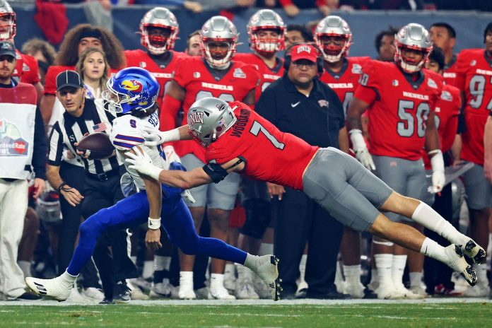 Our scouting report for UNLV LB Jackson Woodard showcases his defensive prowess and skill in defending the run. Where will he be selected in the 2025 NFL Draft?