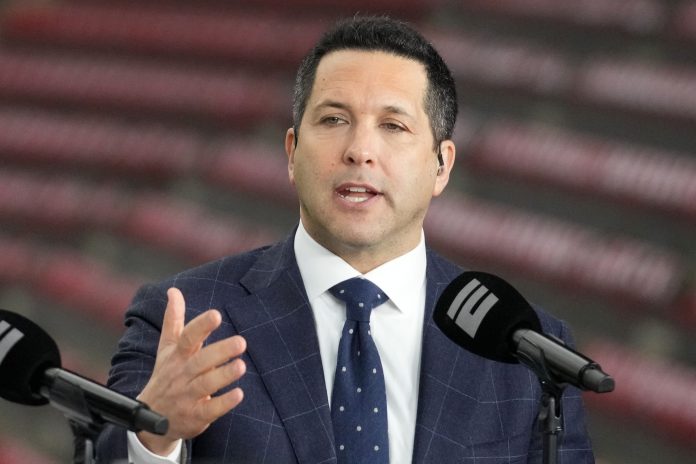 Join the heated debate as fans discuss Adam Schefter's bold take on the depth of the 2025 NFL Draft class. What did the insider say?