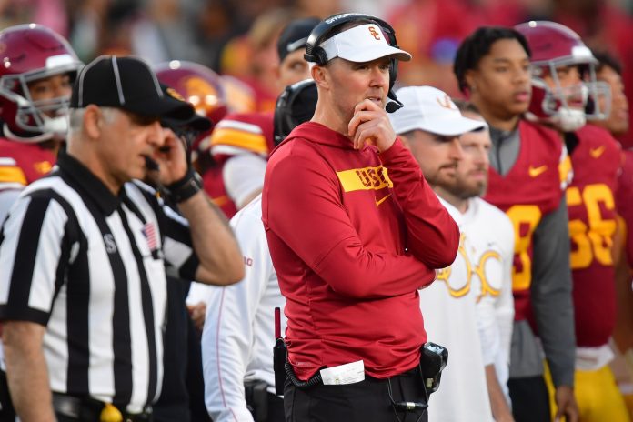 College football insider Josh Pate believes that Lincoln Riley's USC Trojans will be significantly better in 2025. Could a CFP berth be on the horizon in LA?