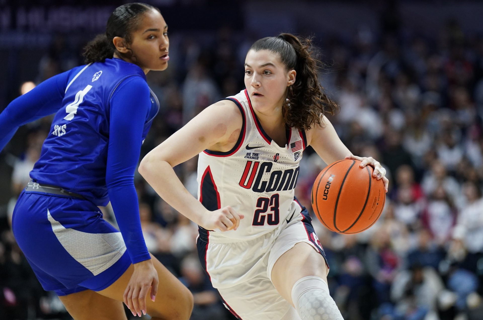 Morgan Cheli's injury concerns grow as Geno Auriemma admits her ankle isn’t healing as expected. Will UConn get her back in time for March Madness?