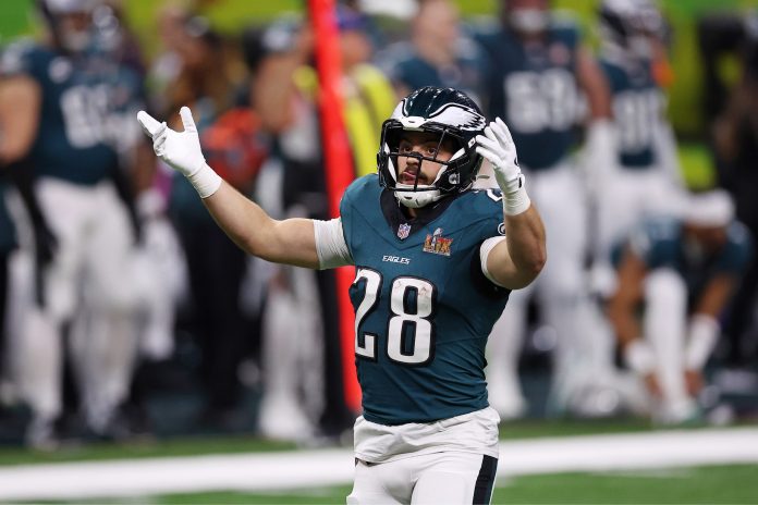 Clemson QB Cade Klubnik celebrates former teammate Will Shipley's Super Bowl LIX victory against the Chiefs, highlighting their close bond and friendship.