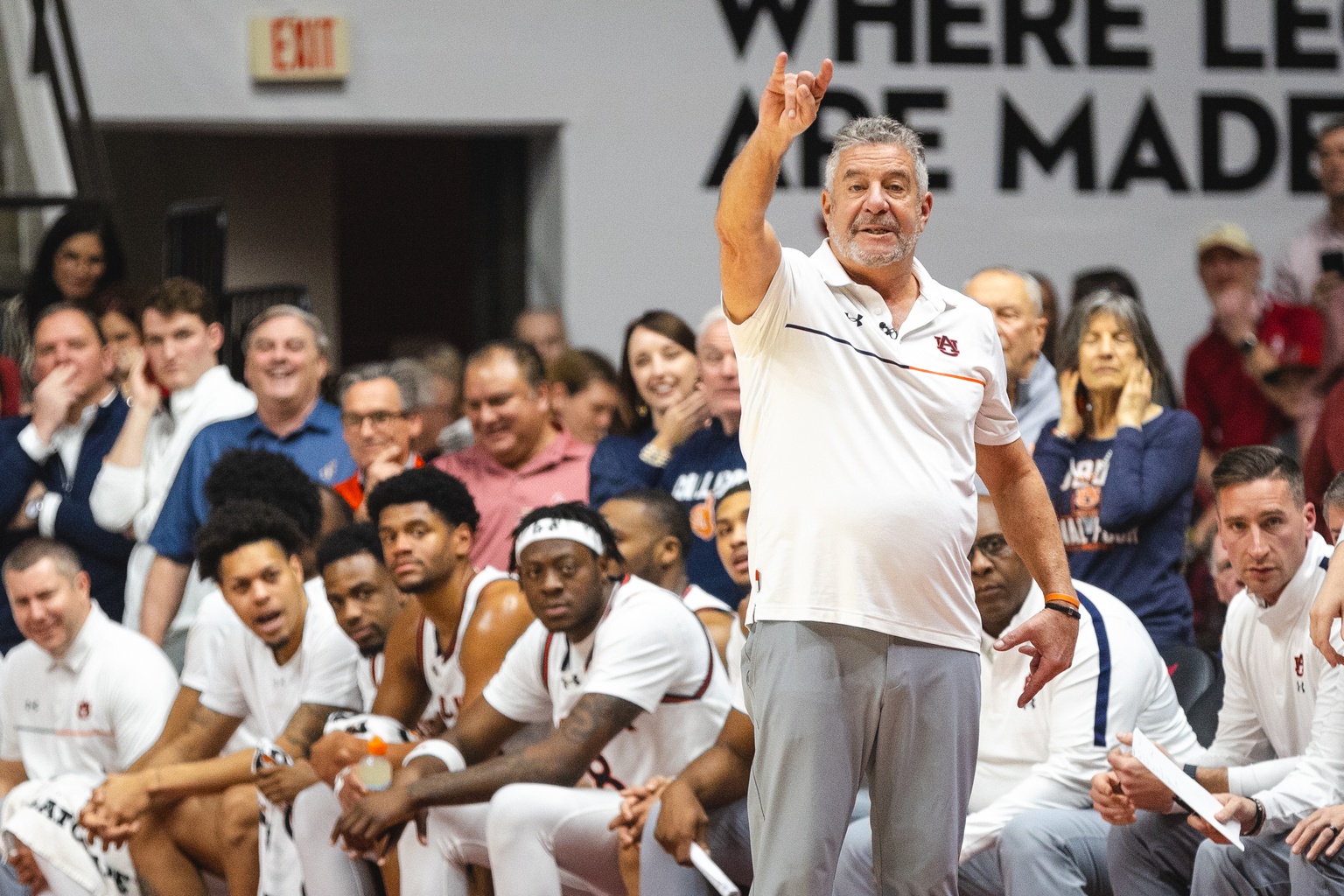 Bruce Pearl's superb leadership has elevated the Auburn Tigers to the summit of collegiate basketball, making him a strong candidate for National Coach of the Year.
