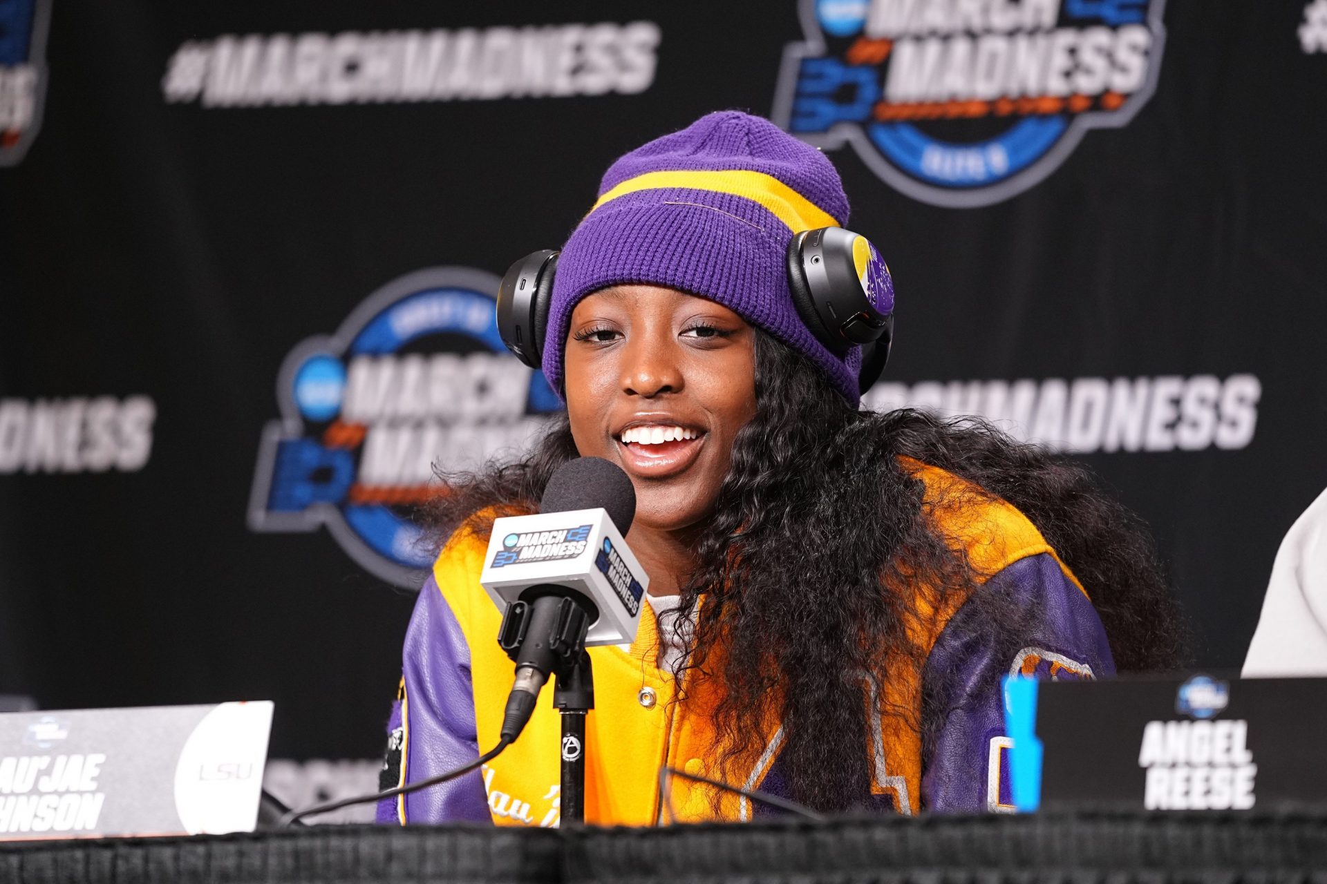 Flau'jae Johnson says during the recruiting process, every school but LSU told her she had to choose between basketball and her rap career. The Tigers let her do both.