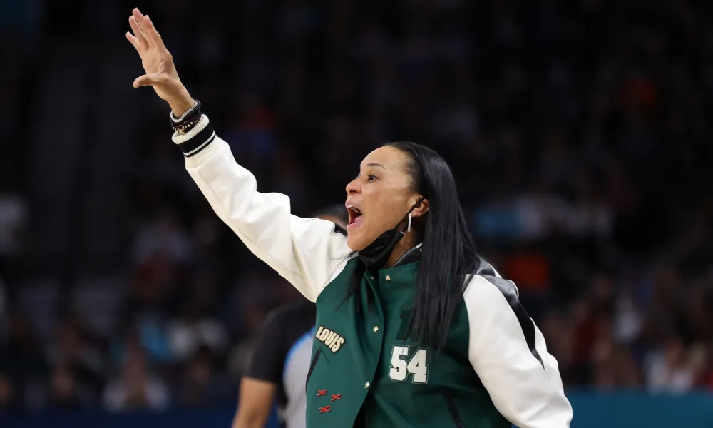 Dawn Staley shared thoughts on South Carolina vs. UConn, touching on Paige Bueckers, Sarah Strong’s mom, and more. What did she reveal ahead of the big game?