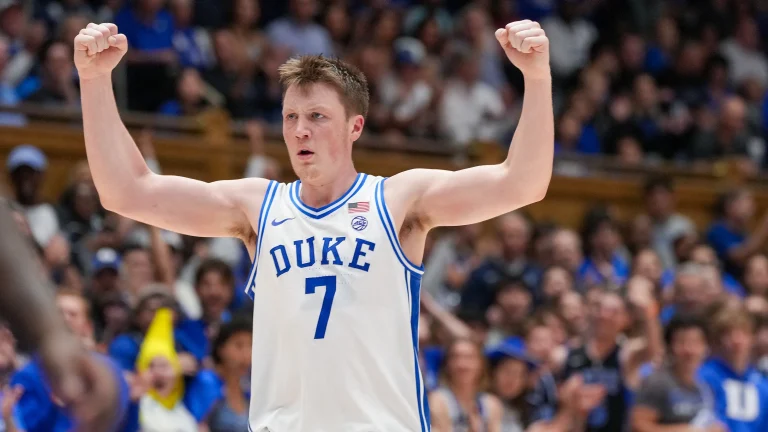 College basketball fans want to learn more about the freshman sharpshooter from Duke who's unique name is turning heads with his family lineage.