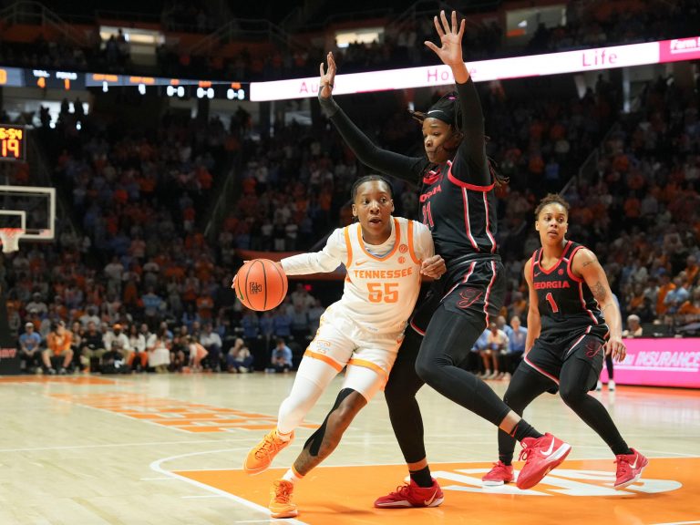 Tennessee Lady Vols guard Talaysia Cooper remains a game-time decision for the SEC Tournament opener against Texas A&M after injuring her ankle last week.