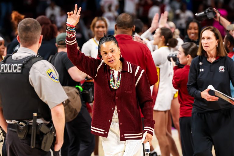 Dawn Staley’s Outfit Today — South Carolina HC Turns Up the Heat Ahead of Sweet 16 Matchup Against Maryland