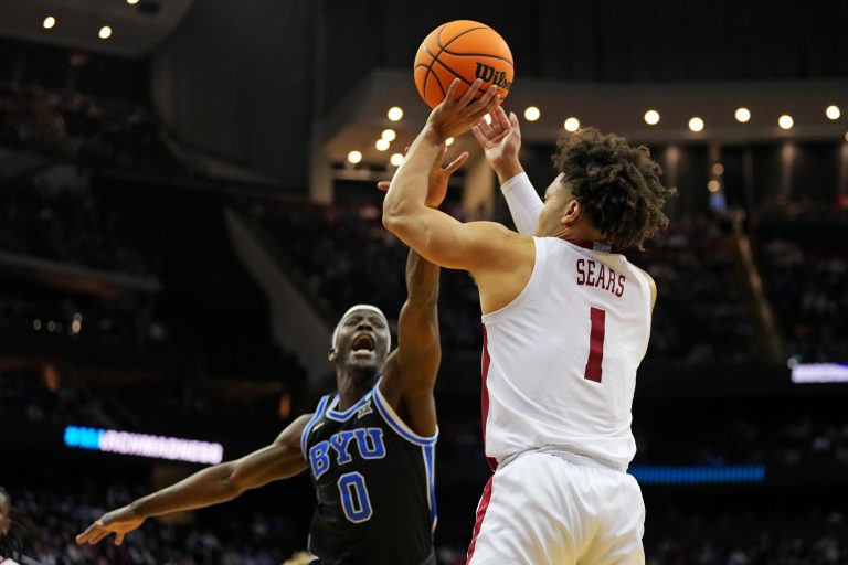 Alabama sank 25 threes to break the NCAA Tournament record in a 113-88 win over BYU, led by Mark Sears’ 34 points. The Tide will face Duke in the Elite Eight.