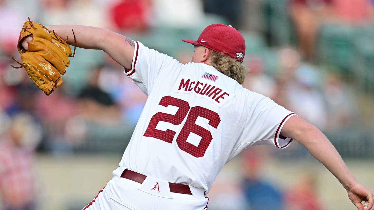 who_is_pitching_for_arkansas_today