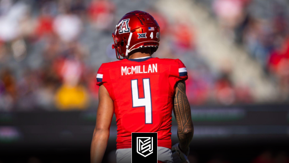 Everything you need to know about Tetairoa McMillan ahead of the 2025 NFL Draft including his scouting report, recent draft projection, and all the expert predictions.