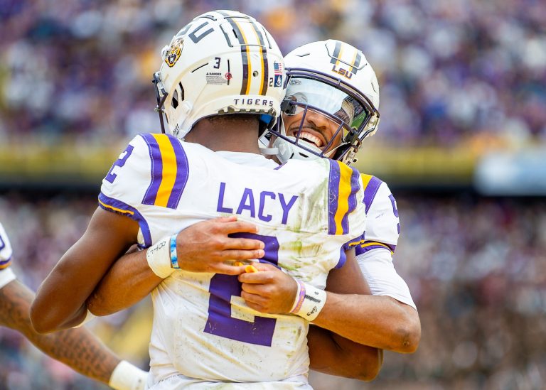 ‘Love u’ — Jayden Daniels Leads Heartfelt Tributes to Kyren Lacy Moments After Ex-LSU Star’s Untimely Death