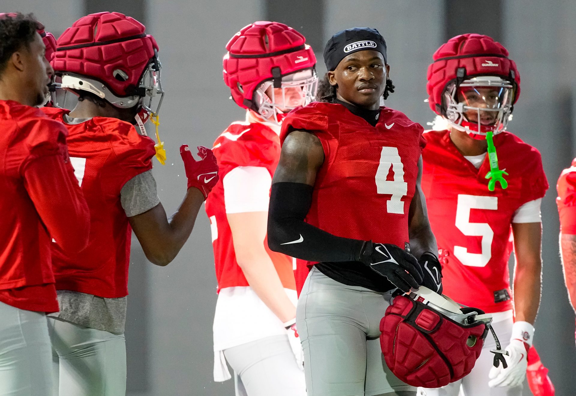 Ohio State WR Jeremiah Smith unwittingly sparks controversy after sharing a photo with Donald Trump. Were fans too quick to be too harsh?