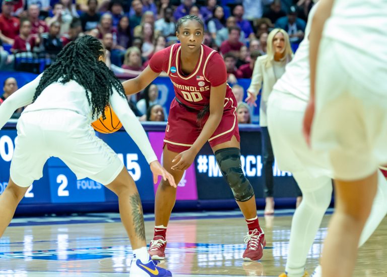 Ta'Niya Latson 00, LSU Tigers take on Florida State in the second round of the NCAA Womens Basketball Tournament in Baton Rouge, LA. Monday, March 24, 2025.