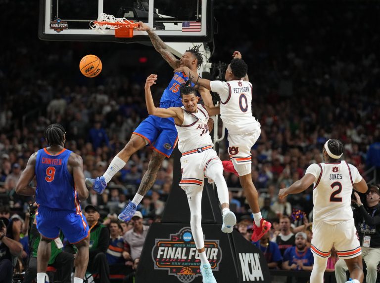 When Alijah Martin took flight in Saturday's Final Four showdown between Florida and Auburn, time seemed to stand still. The senior guard soared over two defenders, delivering a posterizing dunk that sent social media into a frenzy and helped propel the Gators to a 79-73 victory. College Sports Network's Men's College Basketball Transfer Portal tracks the comings and goings of every athlete who has entered the transfer portal. Find out who's entered and where they're going now! The Dunk That Shook San Antonio “ALIJAH MARTIN JUST HAD THE DUNK OF THE SEASON MY GOD,” CBS Sports analyst Matt Norlander exclaimed on X, capturing the collective astonishment of basketball fans nationwide. The thunderous slam, which extended Florida's narrow lead in a neck-and-neck battle, instantly drew comparisons to one of the NBA's most explosive athletes. Martin's rim-rattling poster wasn’t just any highlight—it was a momentum-shifting statement in a high-stakes contest. After Florida’s Rueben Chinyelu forced an Auburn turnover, Martin took the ball coast to coast, launching himself over two helpless defenders with such force that he tumbled to the floor after the finish. OH MY GOODNESS ALIJAH MARTIN POSTER #MARCHMADNESS @GATORSMBK PIC.TWITTER.COM/JFYVSSAOT1 — NCAA MARCH MADNESS (@MARCHMADNESSMBB) APRIL 6, 2025 “Alijah Martin’s energy reminds me of peak Russell Westbrook. That dunk was pure fire,” NBA analyst Kevin O’Connor tweeted, cementing the comparison that would define the moment. The dunk came at a crucial juncture, stretching Florida’s precarious one-point lead to three with minutes remaining. Fan reactions poured in at a dizzying pace. “Sweet baby Jesus Alijah Martin, that man has a family,” wrote one X user. Another declared: “Alijah Martin breakaway DUNK THIS GAME.” Even the official NCAA March Madness account joined the chorus: “OH MY GOODNESS ALIJAH MARTIN POSTER #MarchMadness @GatorsMBK.” [adslot] From FAU to Final Four History Martin’s journey to this viral moment is as remarkable as the dunk itself. The Mississippi native made history as the first player in the modern recruiting era to reach the Final Four with two different programs—first with Florida Atlantic in 2023, and now with Florida. After transferring to join coach Todd Golden’s squad, Martin sought to compete in what he called “the strongest conference in America” and chase a national championship. That decision has paid dividends. He contributed 17 points in Florida’s semifinal victory, including two electrifying dunks that had fans comparing him to a former NBA MVP. The basketball world couldn’t contain its amazement. “Alijah Martin started that dunk from outer space,” marveled one X user, referring to a moment when he seemed to defy gravity. [adslot] The second dunk, which will likely feature in March Madness highlight reels for years to come, showcased Martin’s extraordinary athleticism and timing. “ALIJAH MARTIN YOU ARE CLEARED FOR TAKEOFF,” proclaimed Barstool Sports. ESPN Bet added, “GOODNESS GRACIOUS ALIJAH MARTIN!” College basketball analyst John Fanta provided context to the moment: “Alijah Martin’s dunk was a statement. Florida is playing with a purpose.” That purpose became clear as the Gators, clinging to a 64-63 lead with 2:27 remaining, pulled away late to secure their spot in the championship game. KEEP READING: Walter Clayton Jr. Makes History in Final Four Win Over Auburn With the victory, Florida advances to Monday’s national championship, where it will face either Duke or Houston. As the Gators pursue their third national title, Martin’s “Russell Westbrook energy” has become their emotional catalyst—a fitting role for a player who has transformed from transfer portal entrant to Final Four legend in a single season. Don’t miss a moment of March Madness! Download your 2025 NCAA Tournament printable bracket and stay on top of every game, matchup, and Cinderella story. Get yours now!