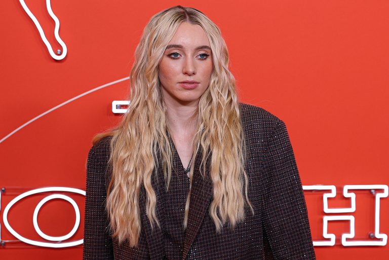 Paige Bueckers on the orange carpet before the 2025 WNBA Draft at The Shed at Hudson Yards.