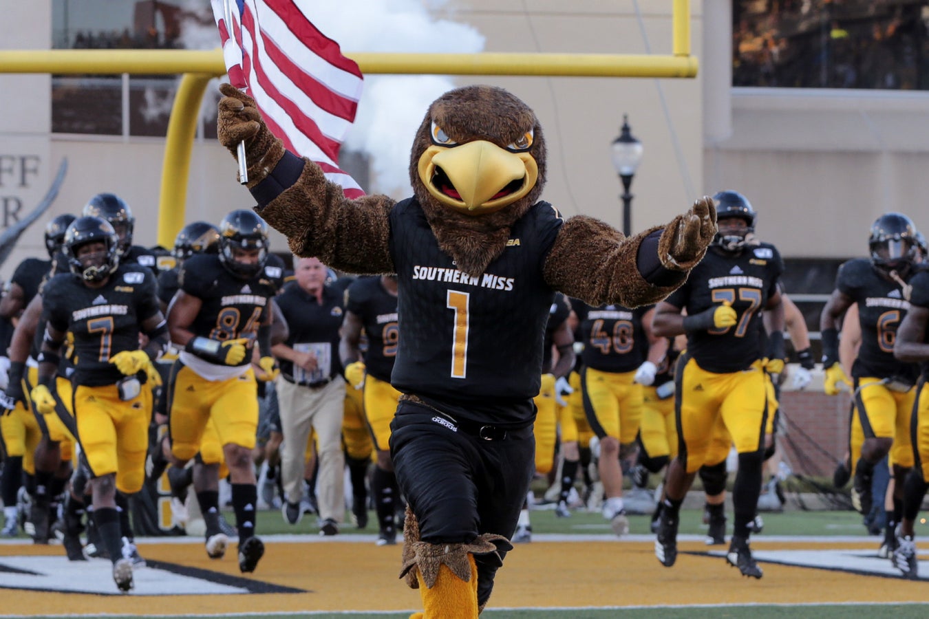 History of the Southern Miss Eagles Mascot