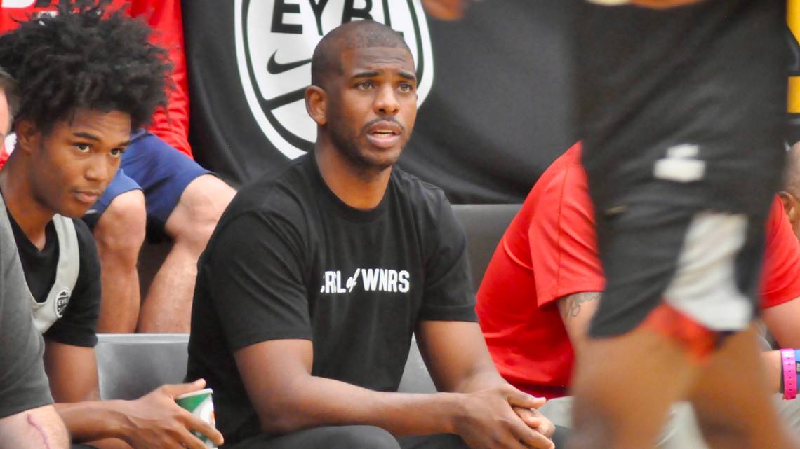 WATCH: Chris Paul Channels Point God Mentality, Ordering His Son To Step Up on Court