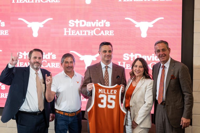 The University of Texas announces Sean Miller as their new men's basketball coach Tuesday, March 25, 2025.