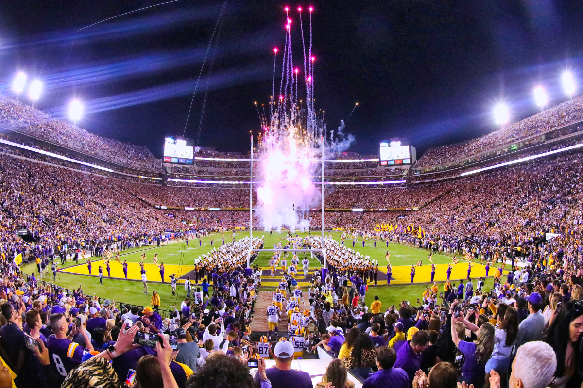 Top 10 College Football Programs in Average Attendance Last Season