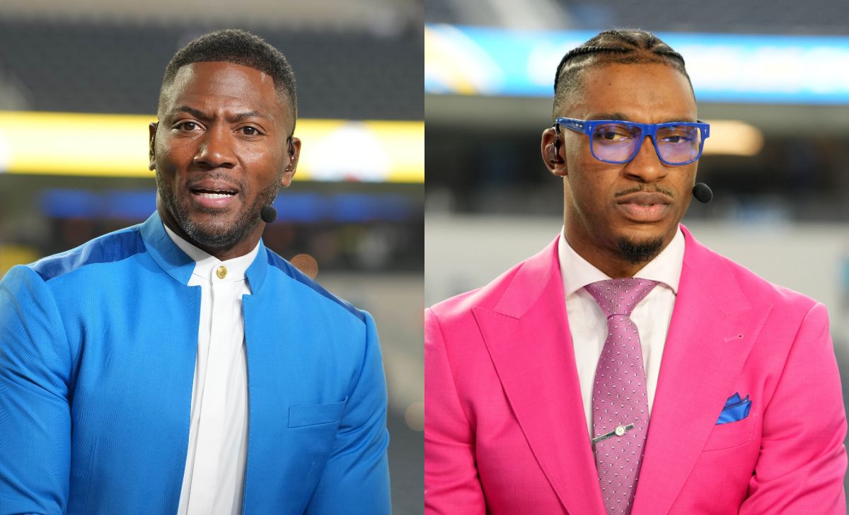 Ryan Clark (L) | Robert Griffin III 
(R)